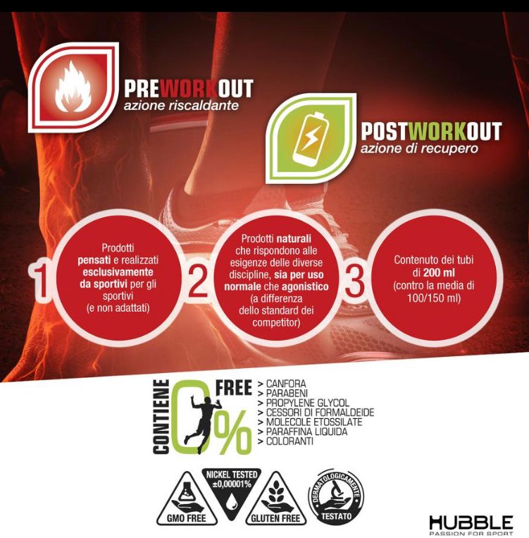 PROMO 3 EXTREME CREMA BODY RISCALDANTE PRE-WORKOUT