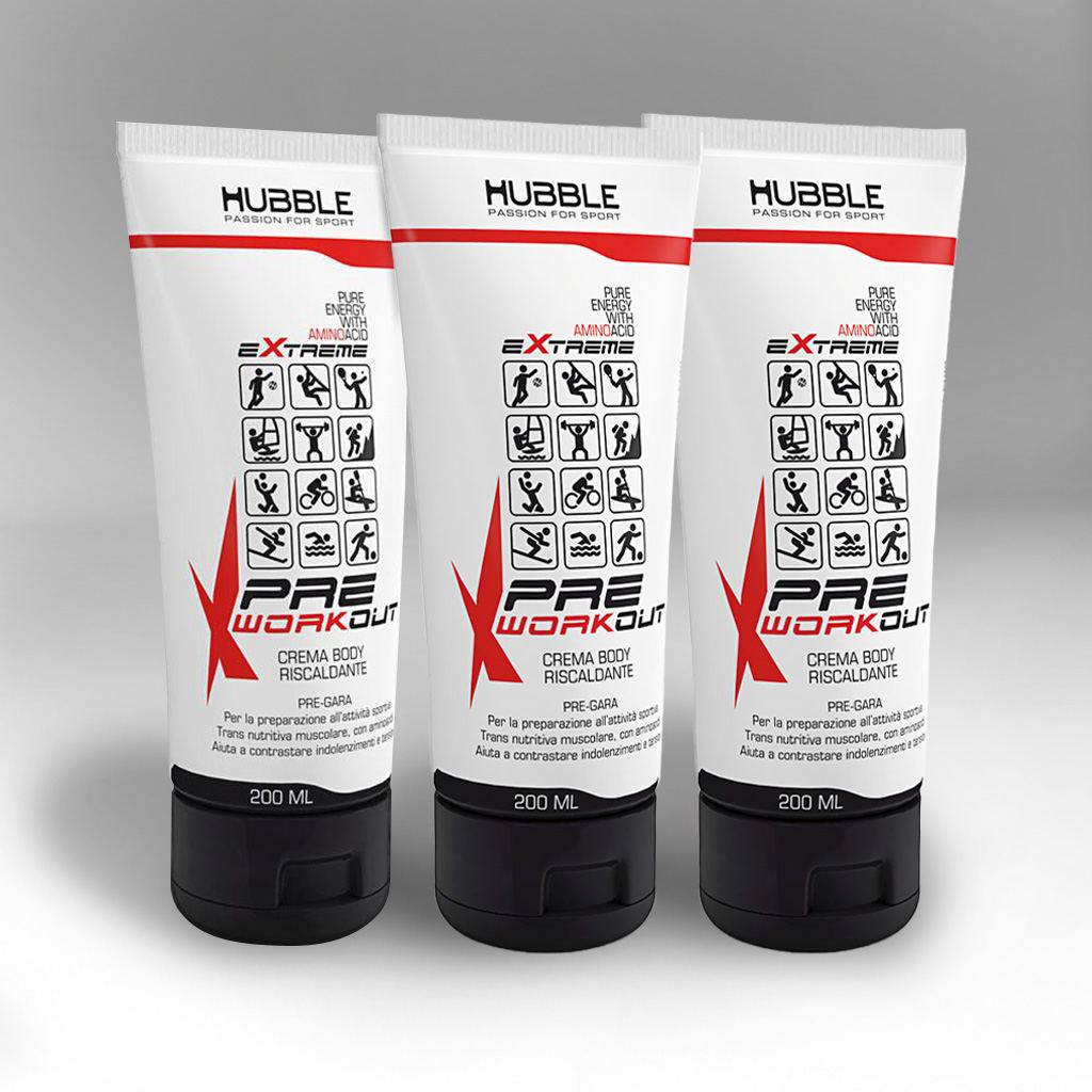 PROMO 3 EXTREME CREMA BODY RISCALDANTE PRE-WORKOUT